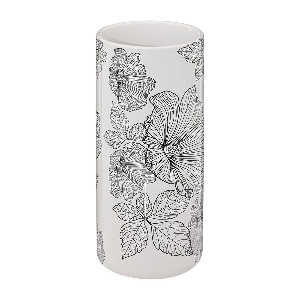 Brosse Wc Blackflora blanc, ATMOSPHERA
