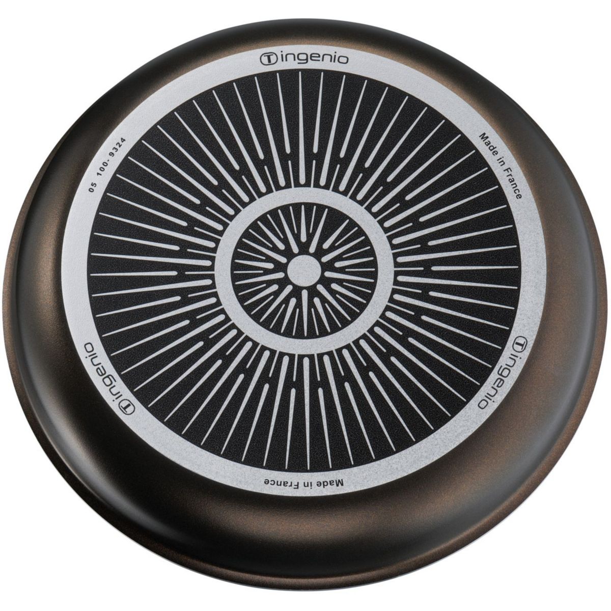Batterie de cuisine Ingenio Easy Plus lot 2 poeles L1509202 noir, TEFAL