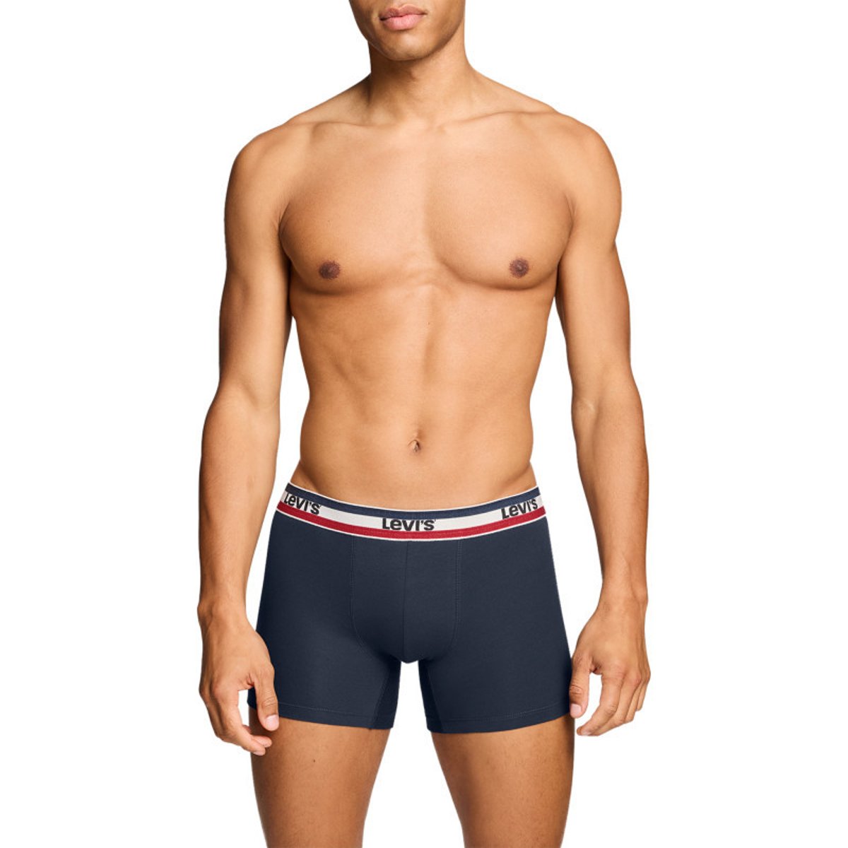 Lot de 2 boxers en coton multicolores pourvus de ceintures élastiquées multicolore, LEVI'S