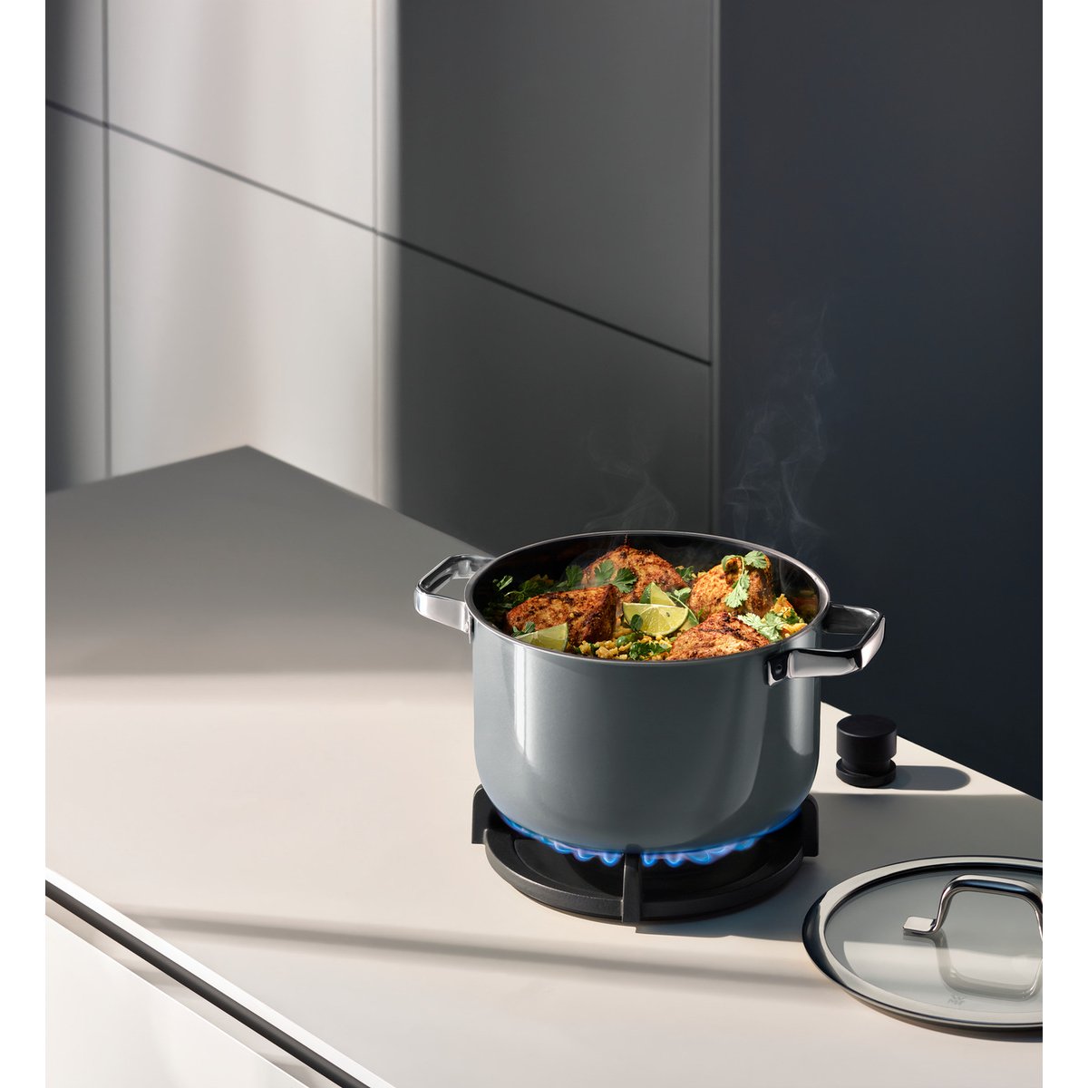 Faitout haut - 20 cm - 3,7 l gris, WMF