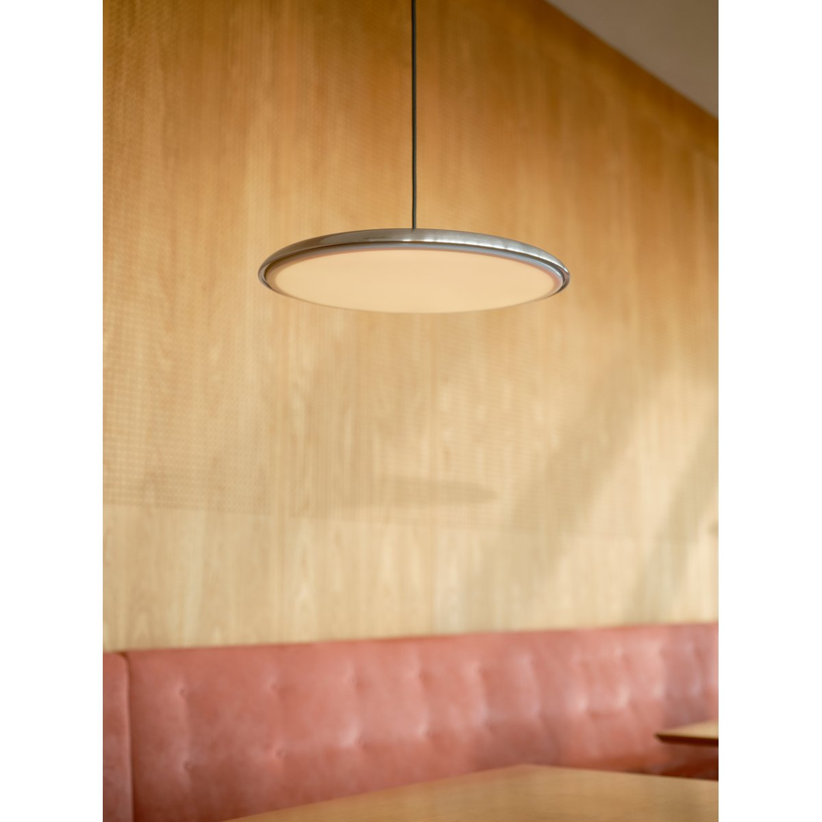 Suspension minimaliste et moderne en métal, ARTIST inox, DESIGN FOR THE PEOPLE