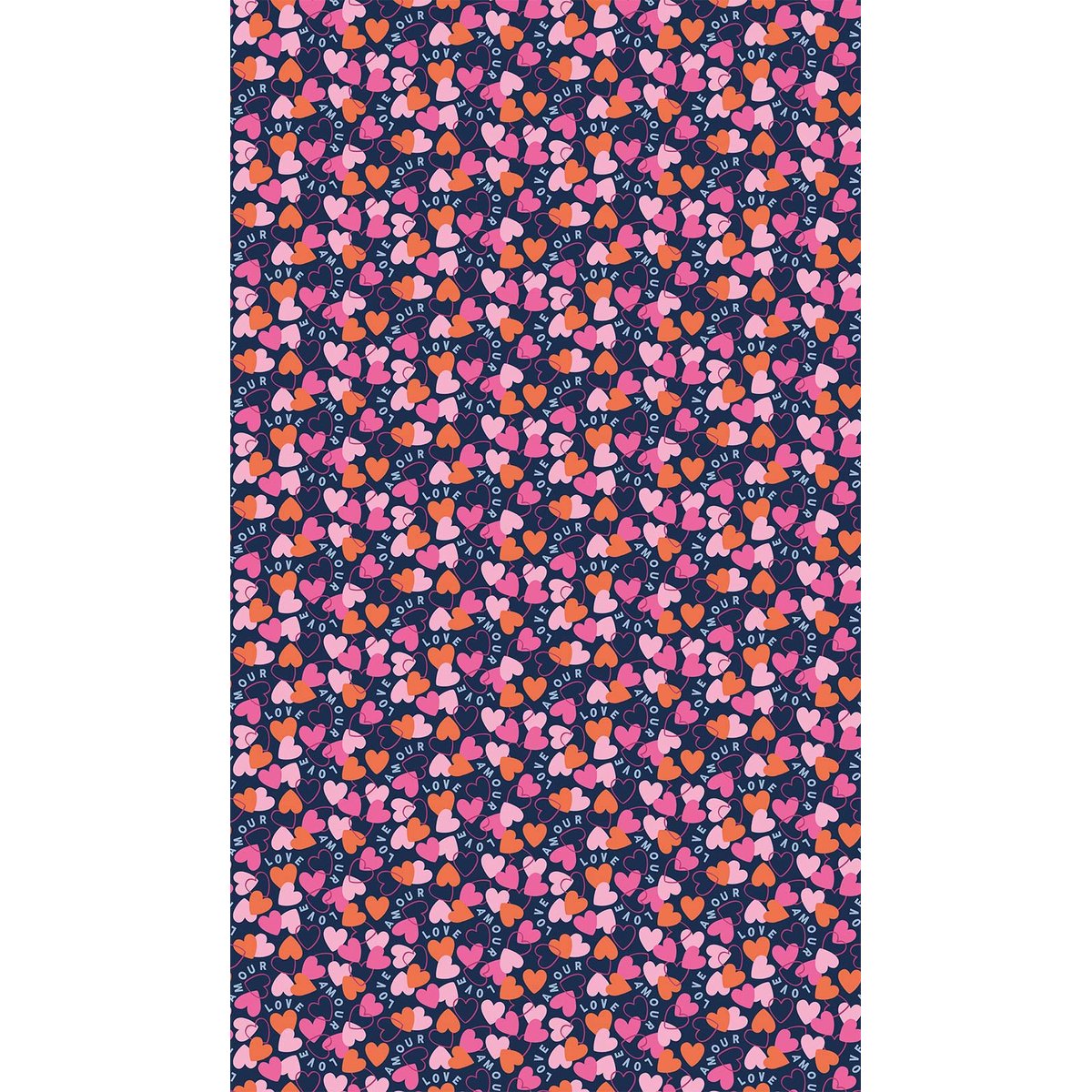 Papier peint panoramique Disco bloom intissé, HEXOA
