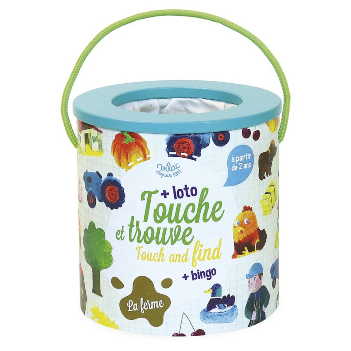 Touche et Trouve La ferme multicolore, VILAC