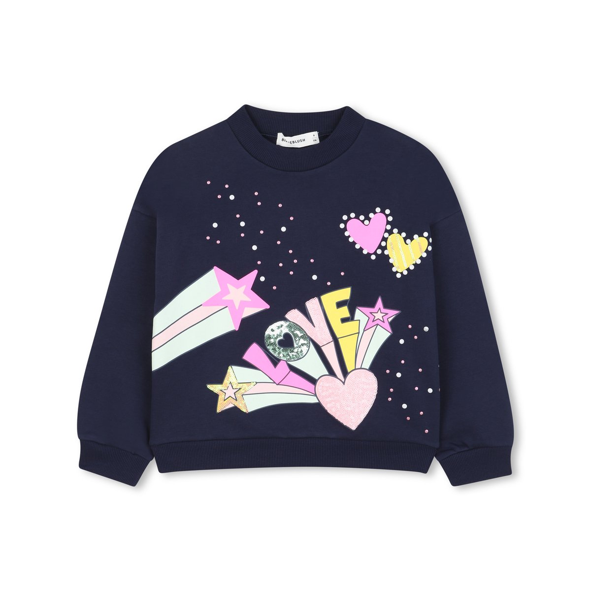 Sweat en polaire indigo blue, BILLIEBLUSH