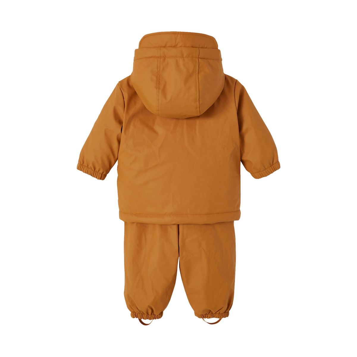 Manteau et pantalon de pluie caramel, VERTBAUDET
