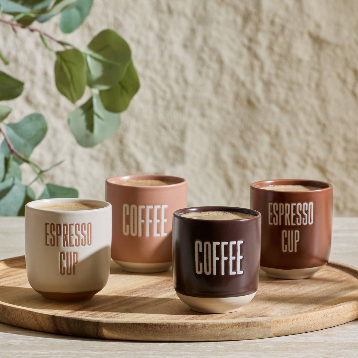 Tasse espresso en grès BREAK TIME modèle b, ATMOSPHERA