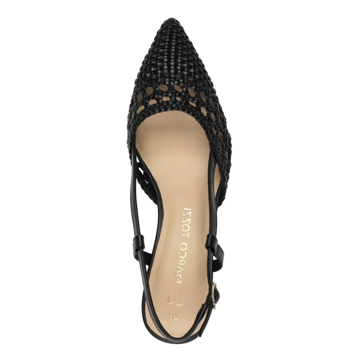escarpin en boucle noir, MARCO TOZZI