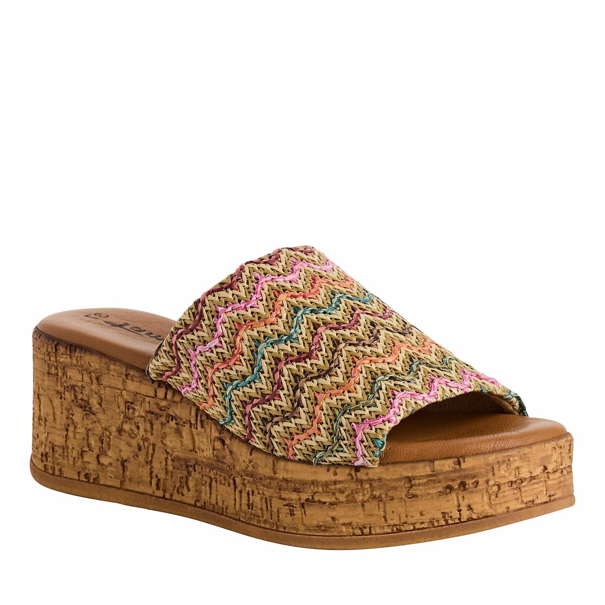 Platform Wedge Mules multi-coloured, TAMARIS
