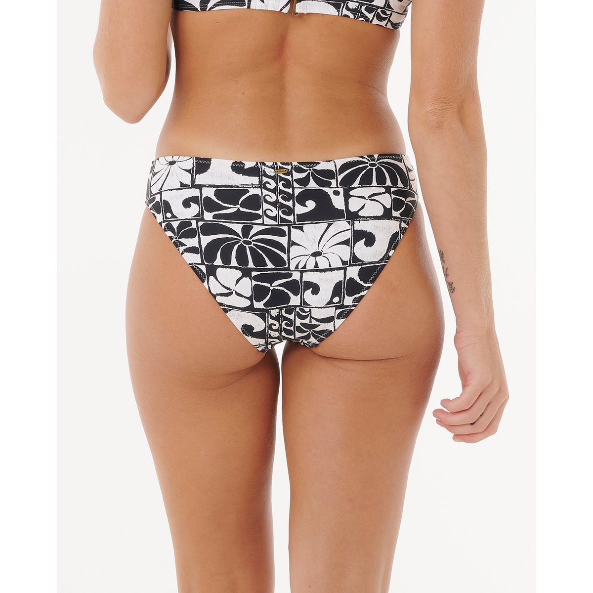 Bas de maillot de bain The SEARCH noir délavé, RIP CURL