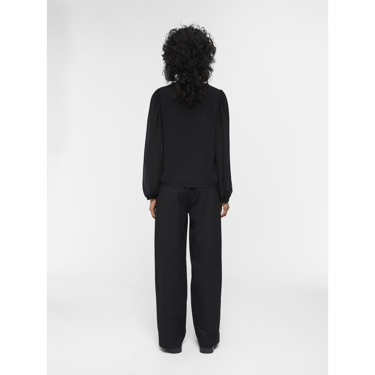 À manches ballon Blouse noir - black, OBJECT