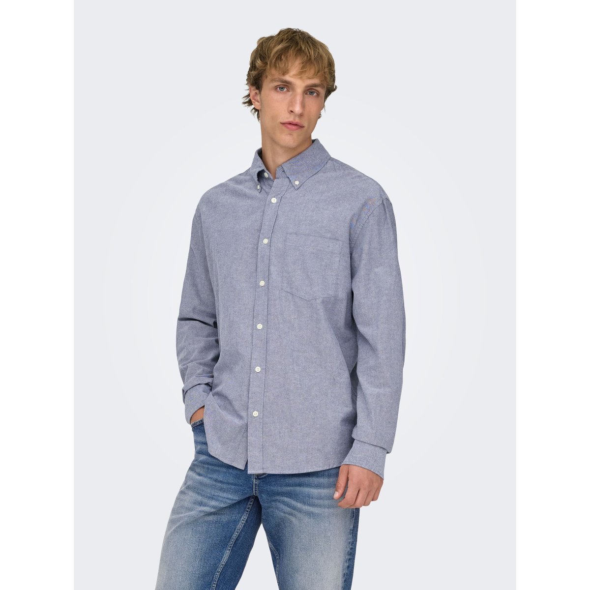 Chemise Habillée blue nights, ONLY & SONS