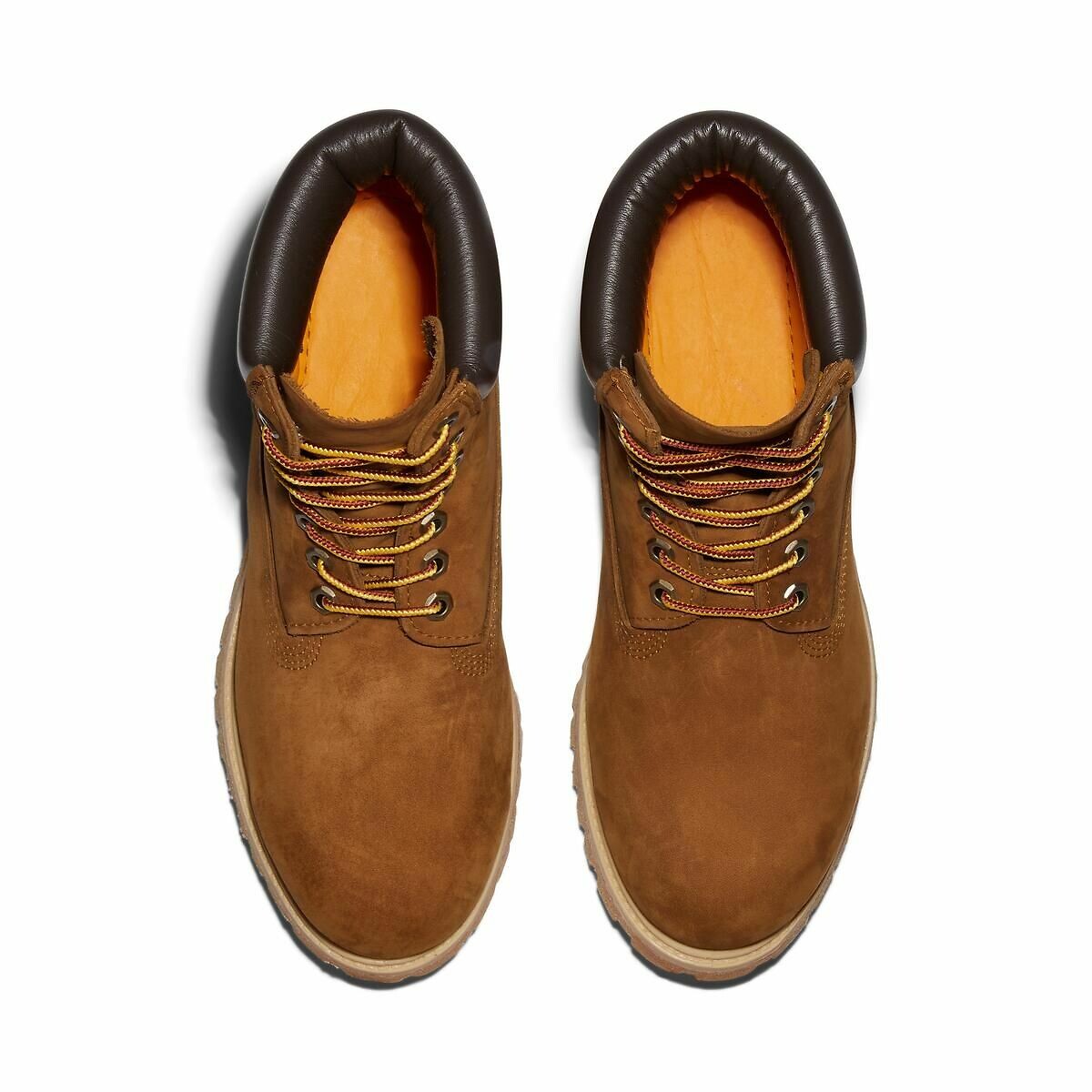 Bottines à lacets TIMBERLAND PREMIUM 6 INCH LACE marron, TIMBERLAND
