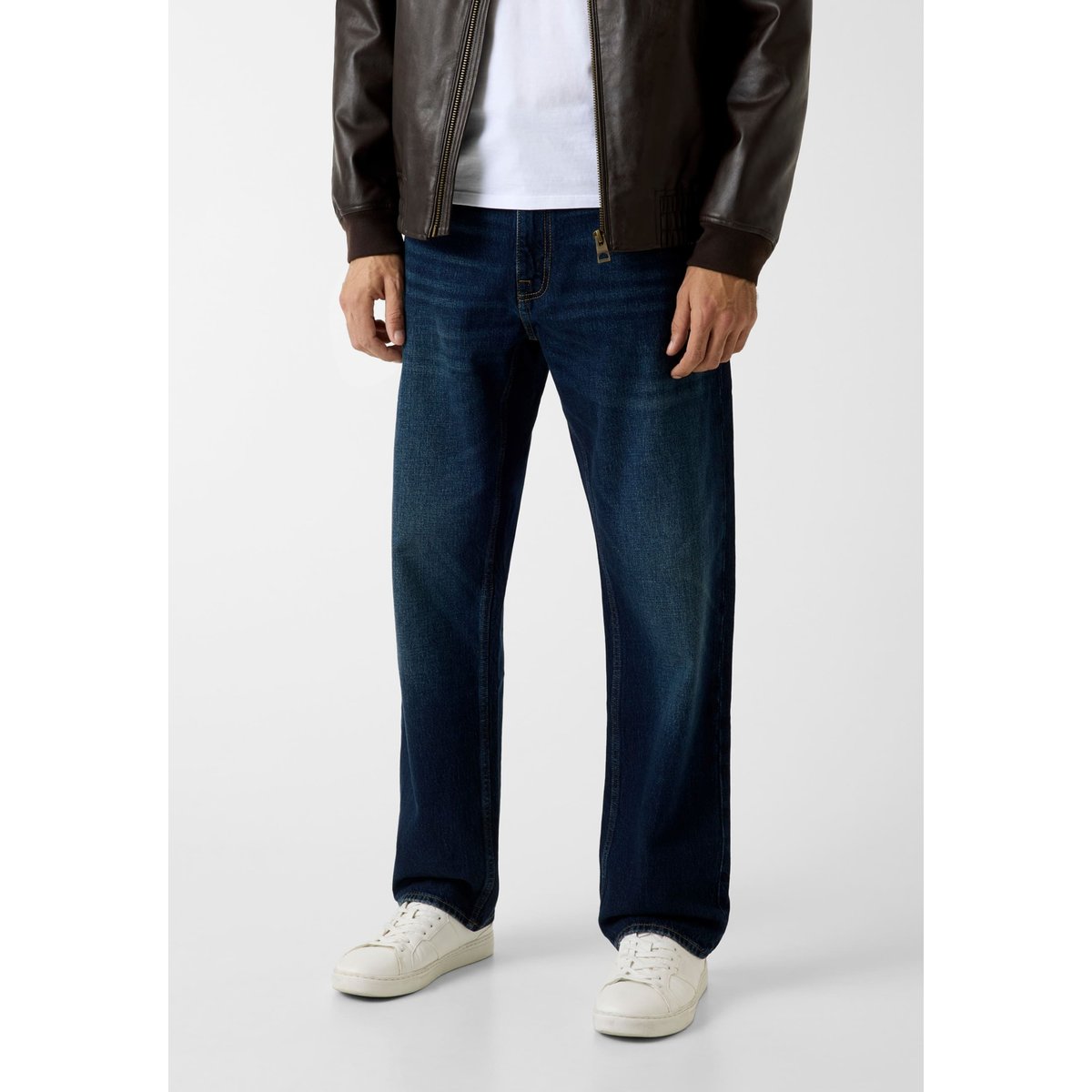 Jean Droit Damon bleu foncé, GUESS