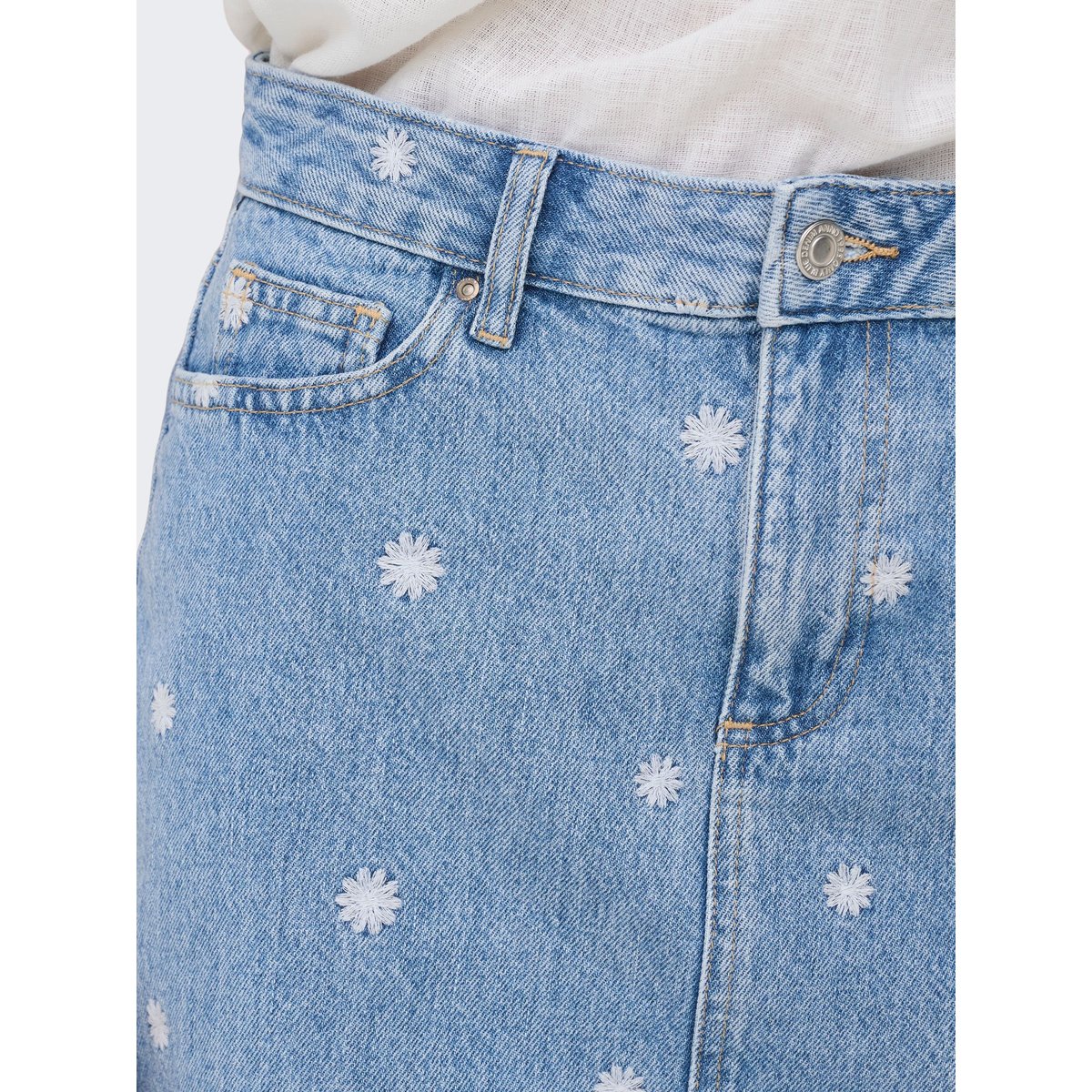 Jupe En Denim light blue denim, ONLY
