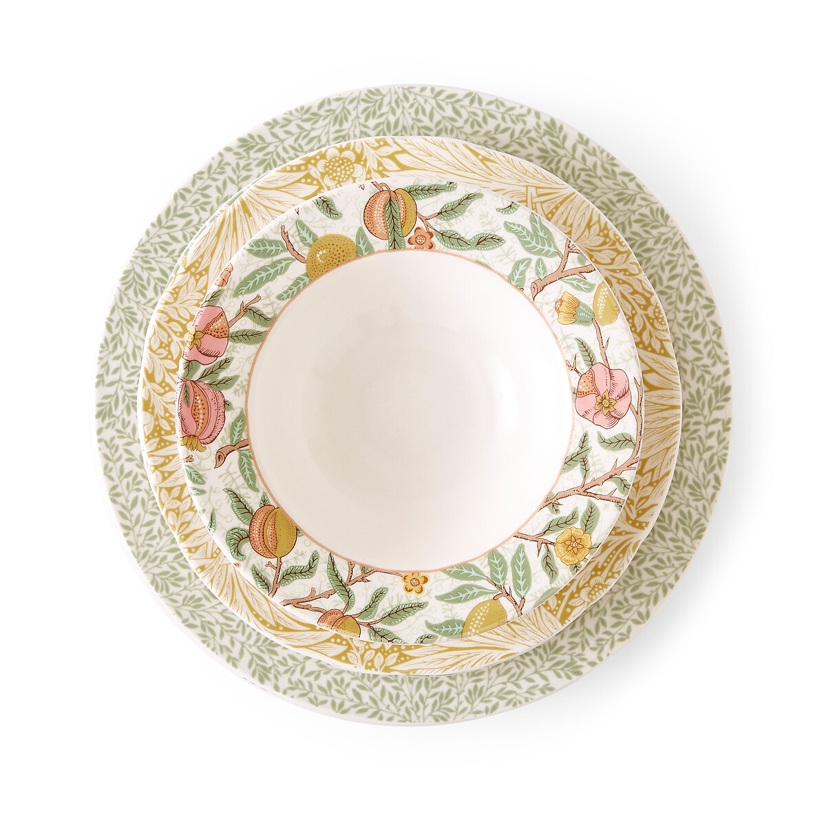 12-Piece Morris & Co. Dinner Set multi-coloured, MORRIS & CO.