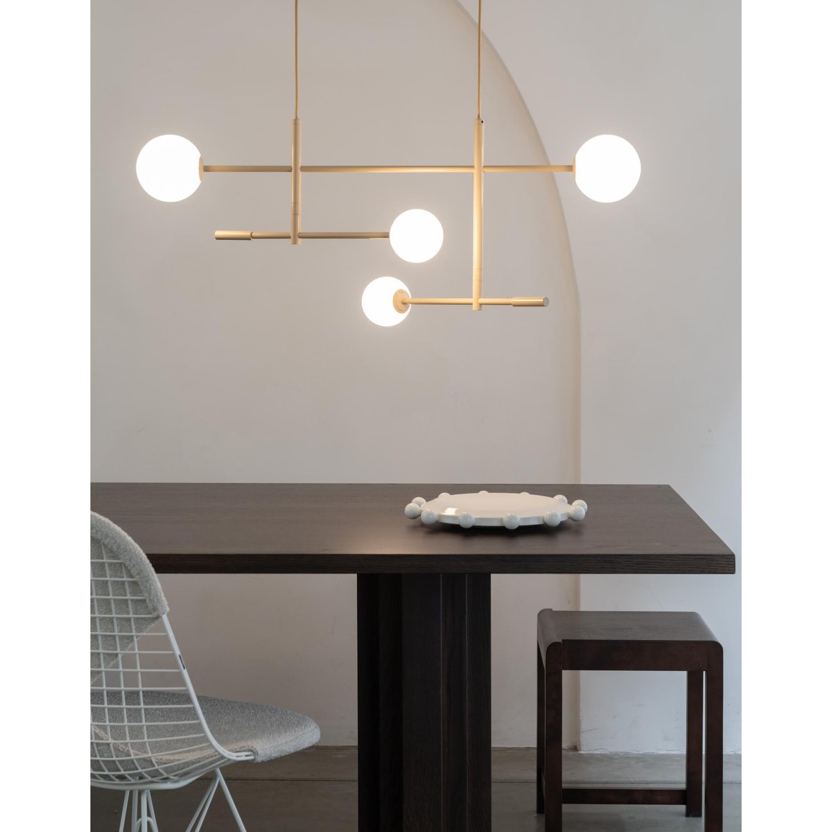 Lampe Suspendue Métal COPENHAGEN beige, IT'S ABOUT ROMI