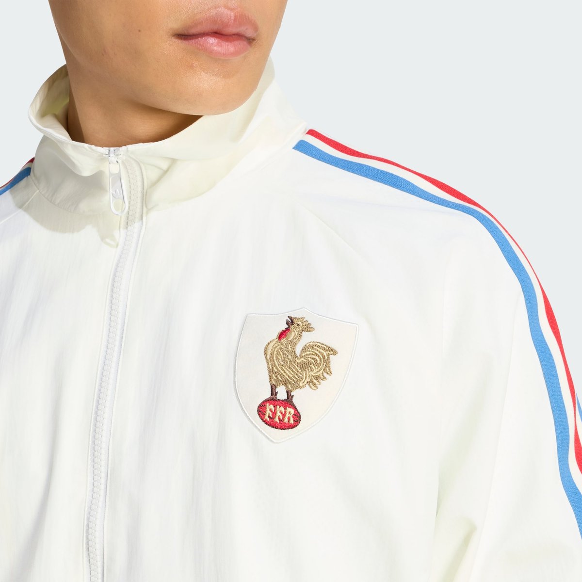 Veste Anthem France Rugby 120 Years Crunch Veste Anthem France Rugby 120 Years Crunch off white, adidas Performance