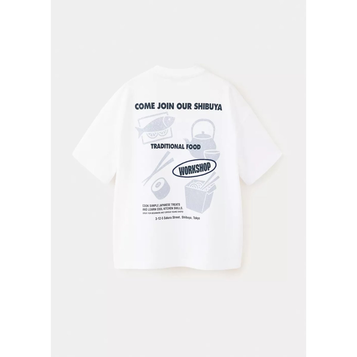 T-shirt 100 % coton à motifs blanc, MANGO KIDS