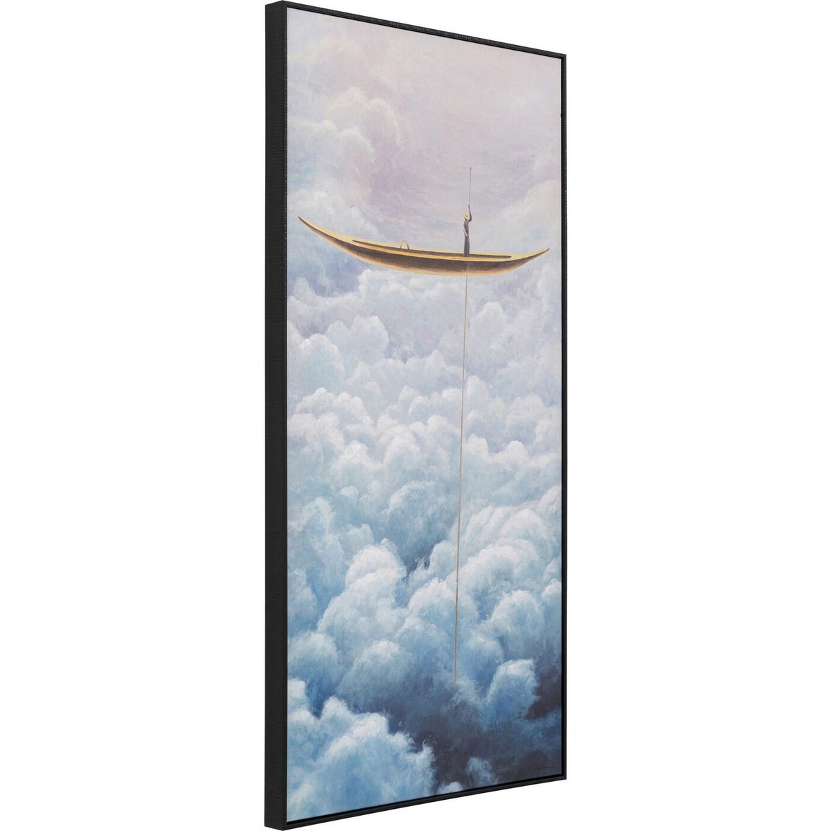 Peinture gondolier nuages bleu, KARE DESIGN