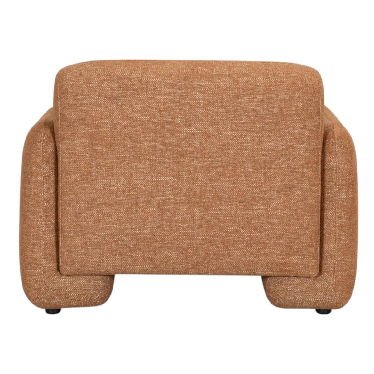 Fauteuil de salon couleur rouille MASSA brique, PIER IMPORT