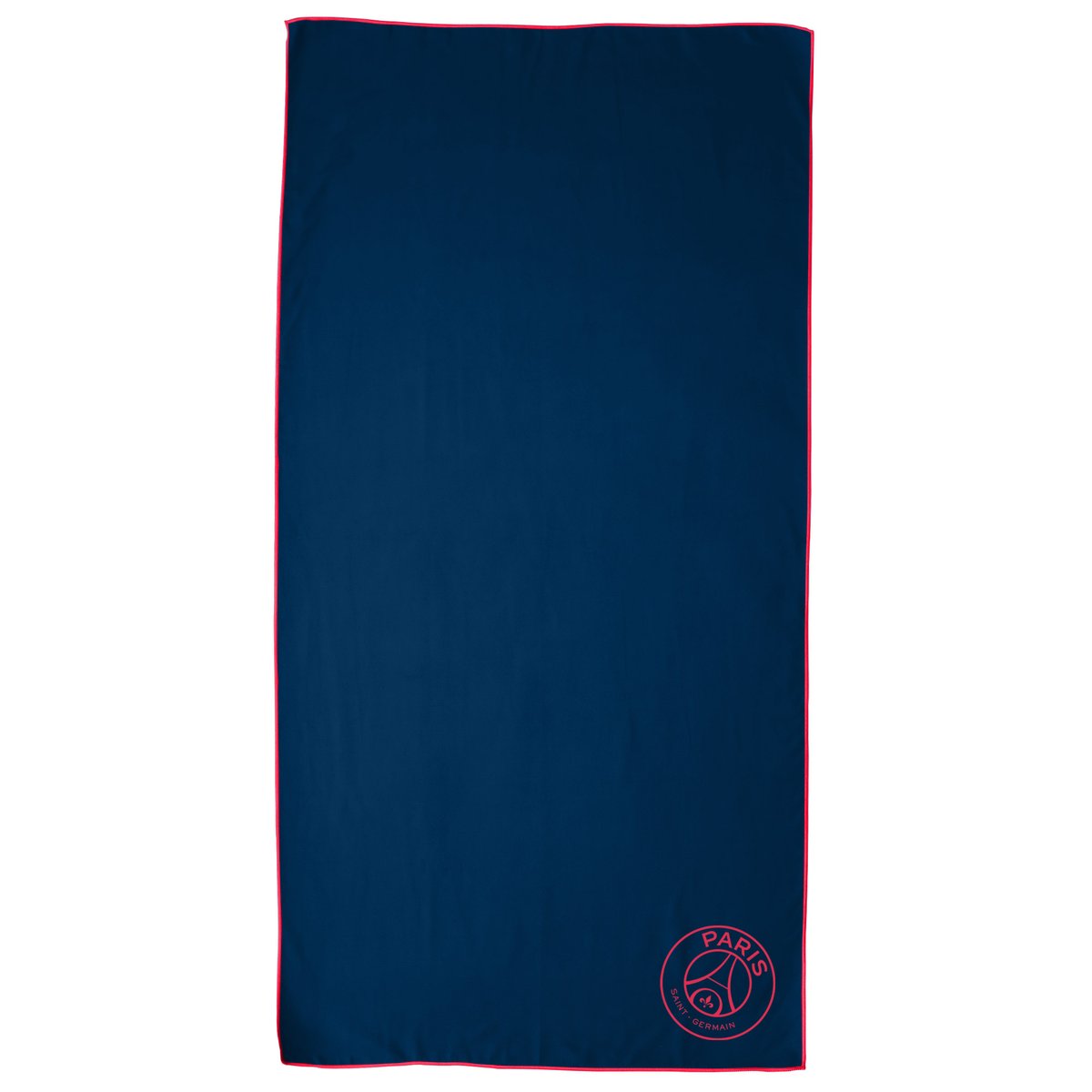 Serviette de bain et de plage 100% polyester, Paris Saint Germain NEORED bleu nuit, PSG