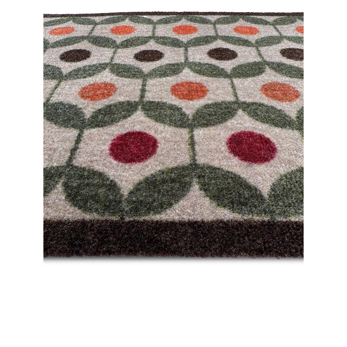 My Retro Geo Earth Indoor Runner Mat multi-coloured, MY MAT