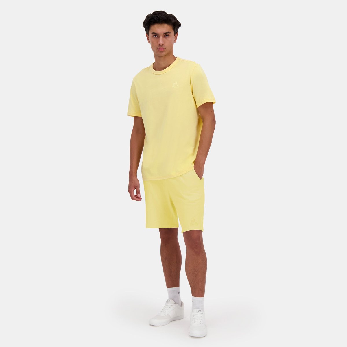 Short Essentiels jaune 83, LE COQ SPORTIF
