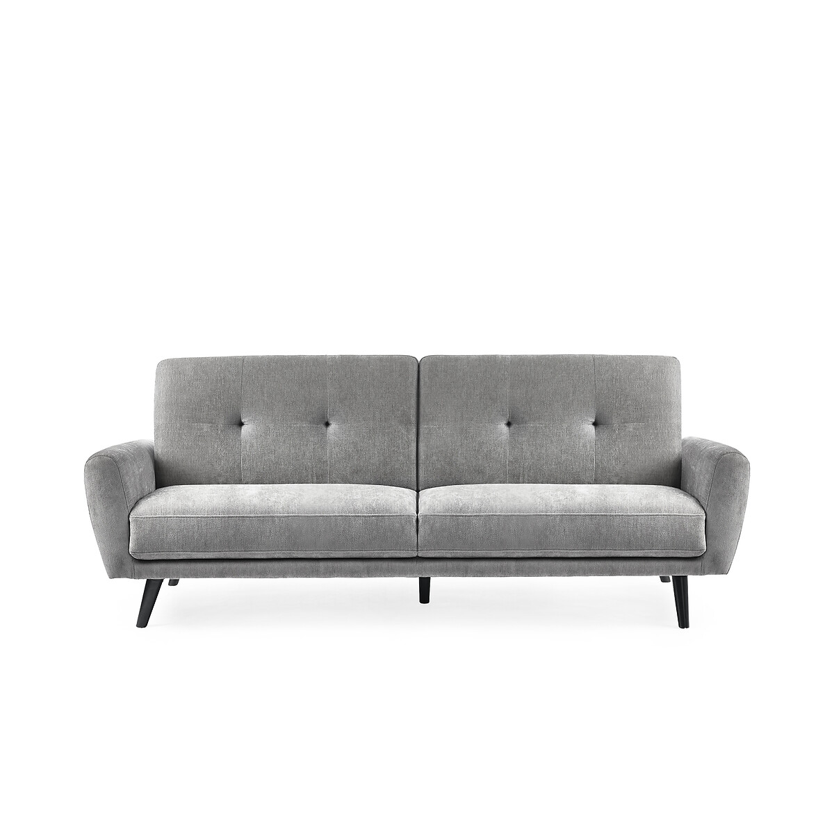 Edie Chenille 2 Seater Sofa Bed grey, SO'HOME