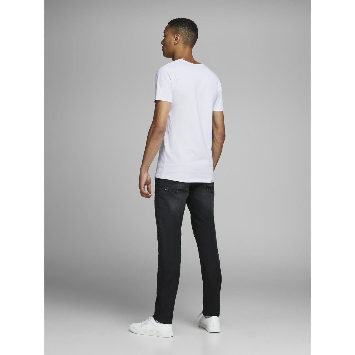 T-Shirt white, JACK & JONES