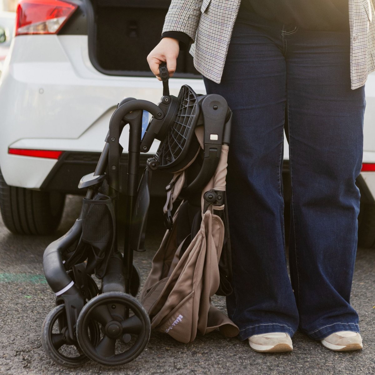 Poussette siège rotatif 360° BABY CRUISER praliné, BEABA