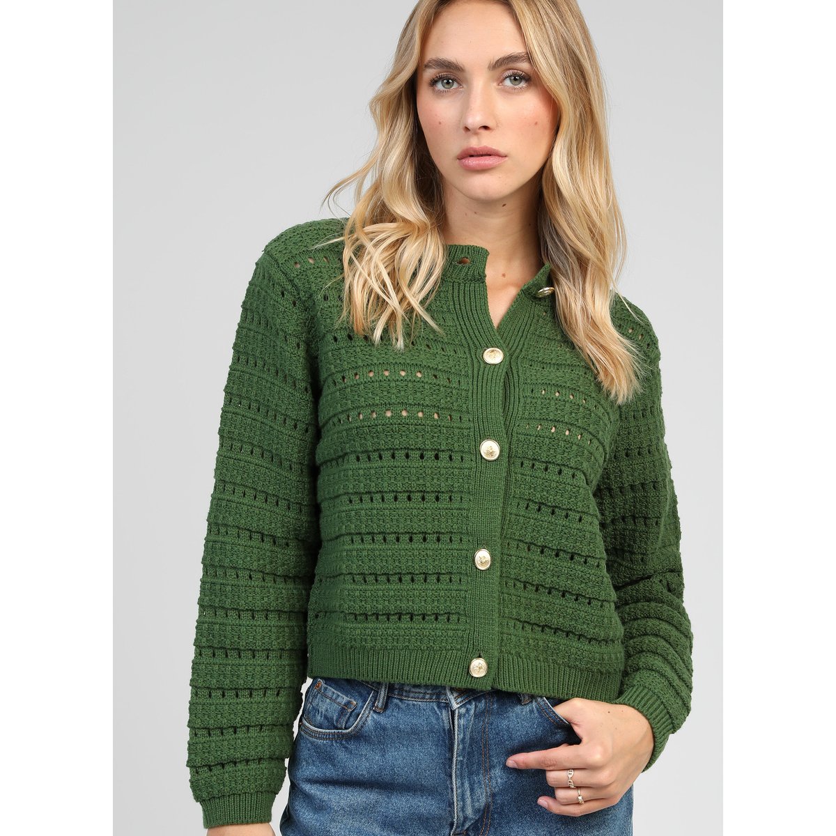 Gilet LONORINE cactus, AN'GE