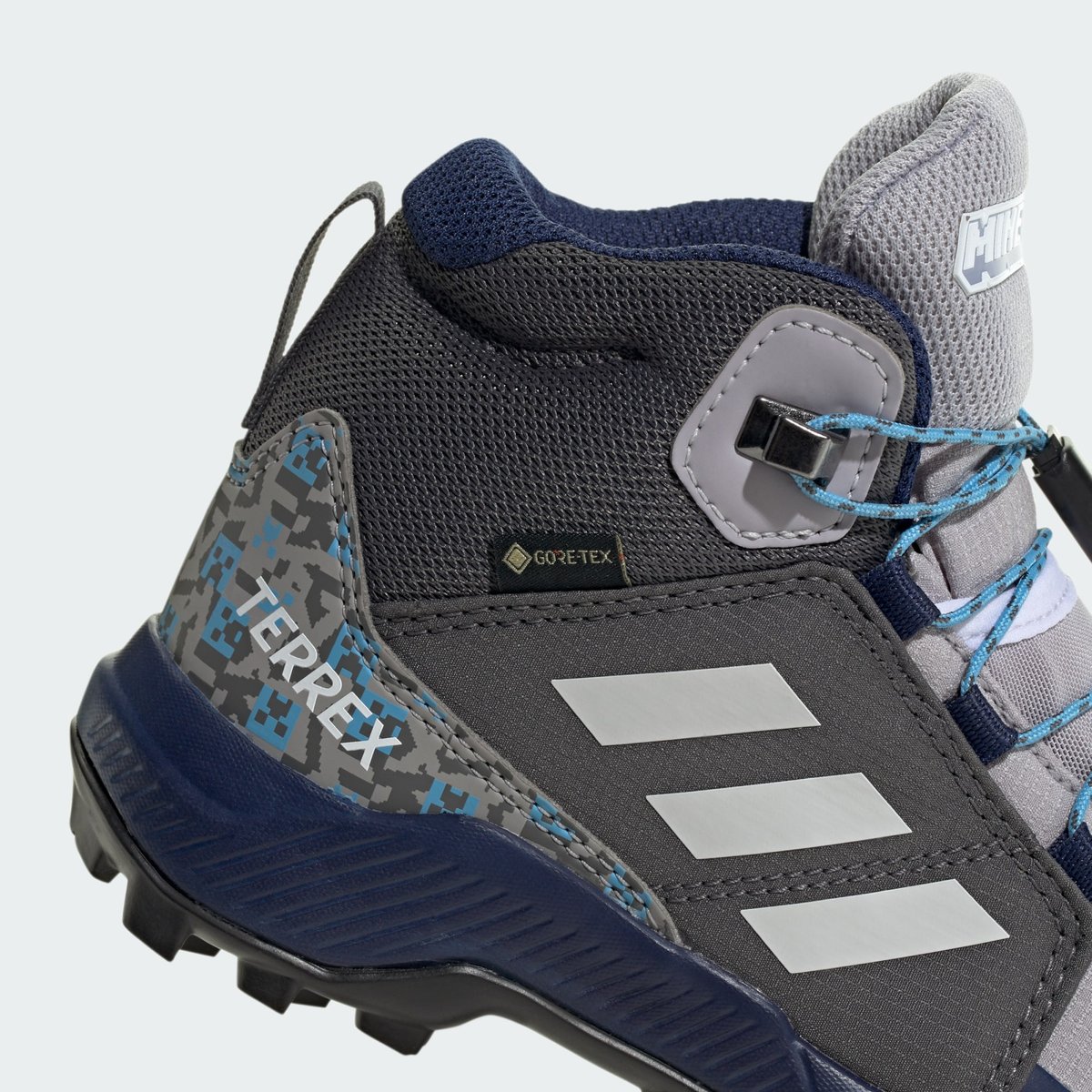 Chaussure De Randonnée Adidas Minecraft Terrex Mid Gore-Tex Enfants Chaussure De Randonnée Adidas Minecraft Terrex Mid Gore-Tex Enfants glory grey / grey one / grey five, adidas Performance