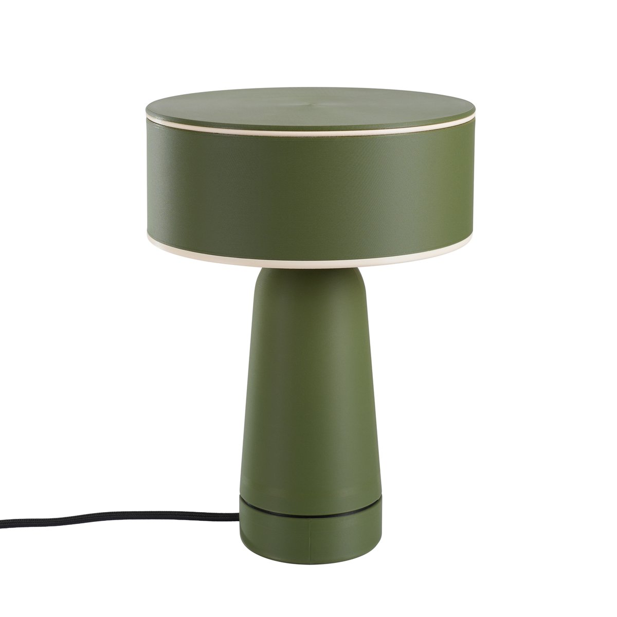 Lampe de bureau Plastique Vert Olive G9 1 Axo vert olive, EDEN