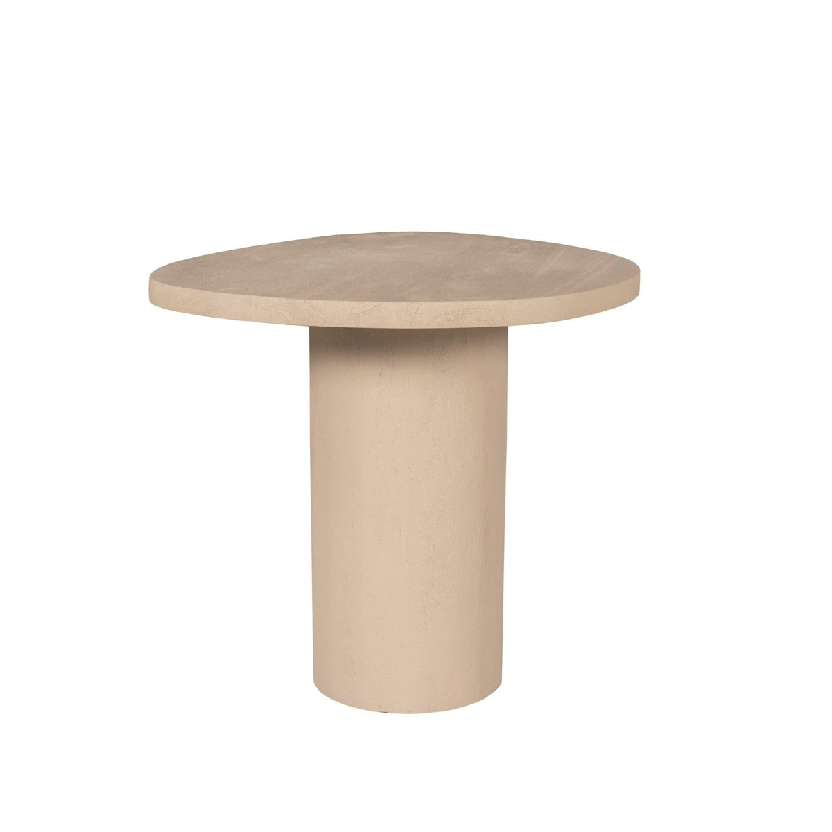 Table basse design organique en bois sable (lot de 2) ALMA beige, PIER IMPORT