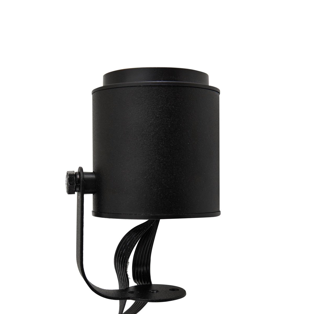 en métal moderneLED, Nymo noir, transparent, LINDBY