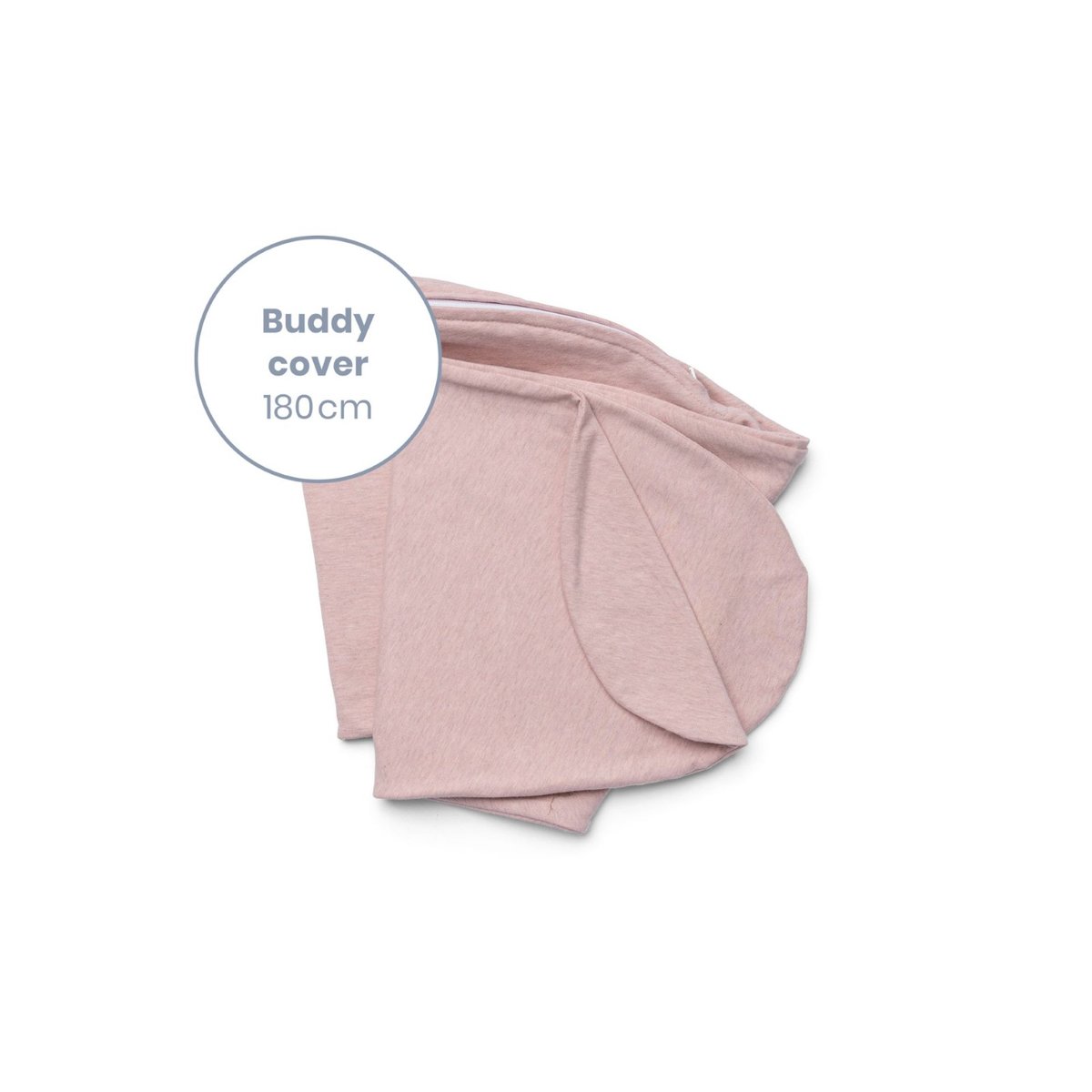 Housse coussin de grossesse Buddy rose, BABYMOOV