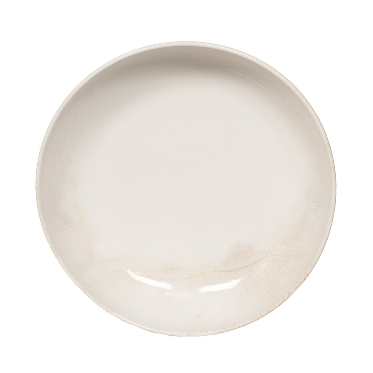Saladier bas Mojave 33 cm - MOJAVE crème / ivoire, TABLE PASSION