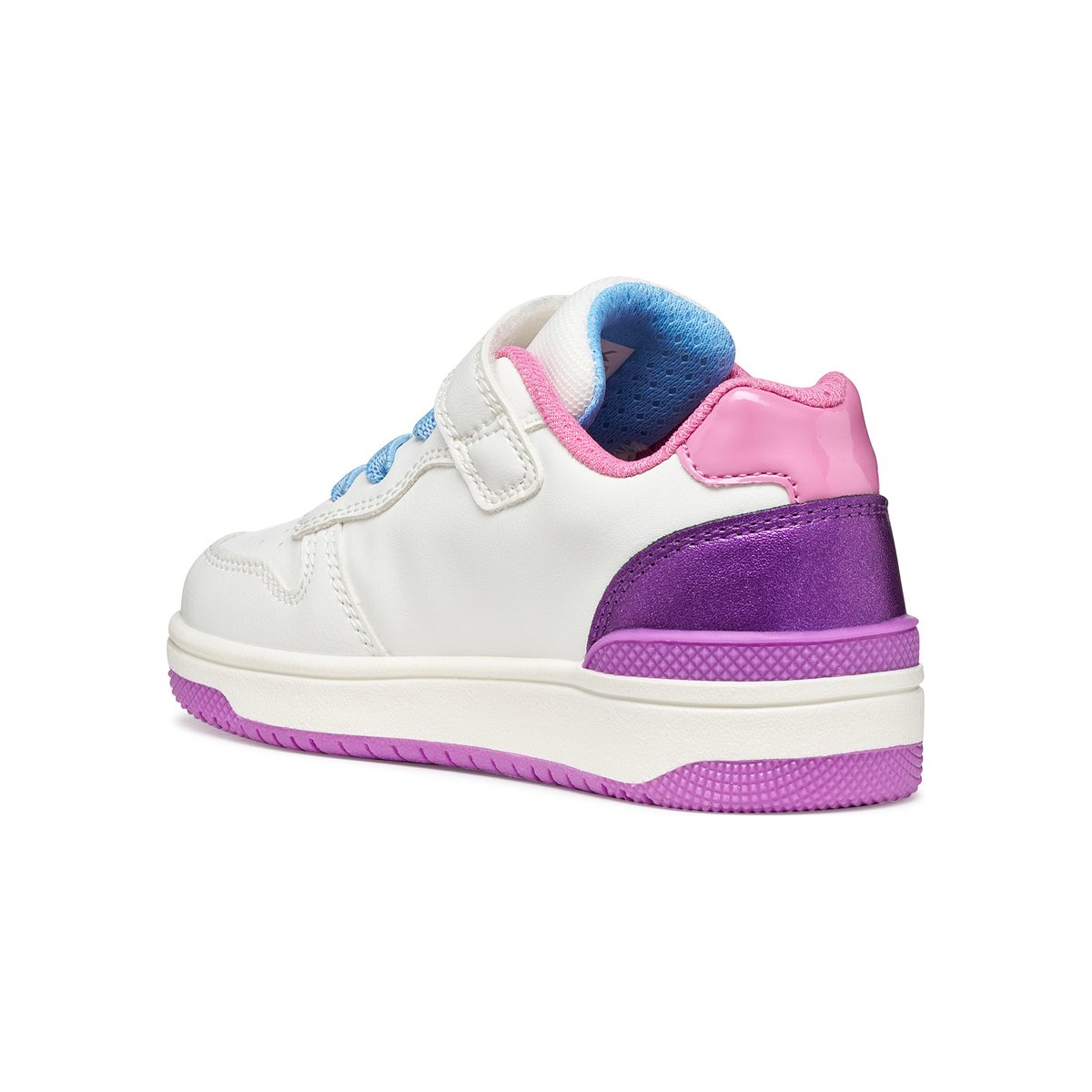 Baskets J WASHIBA blanc/violet foncé, GEOX