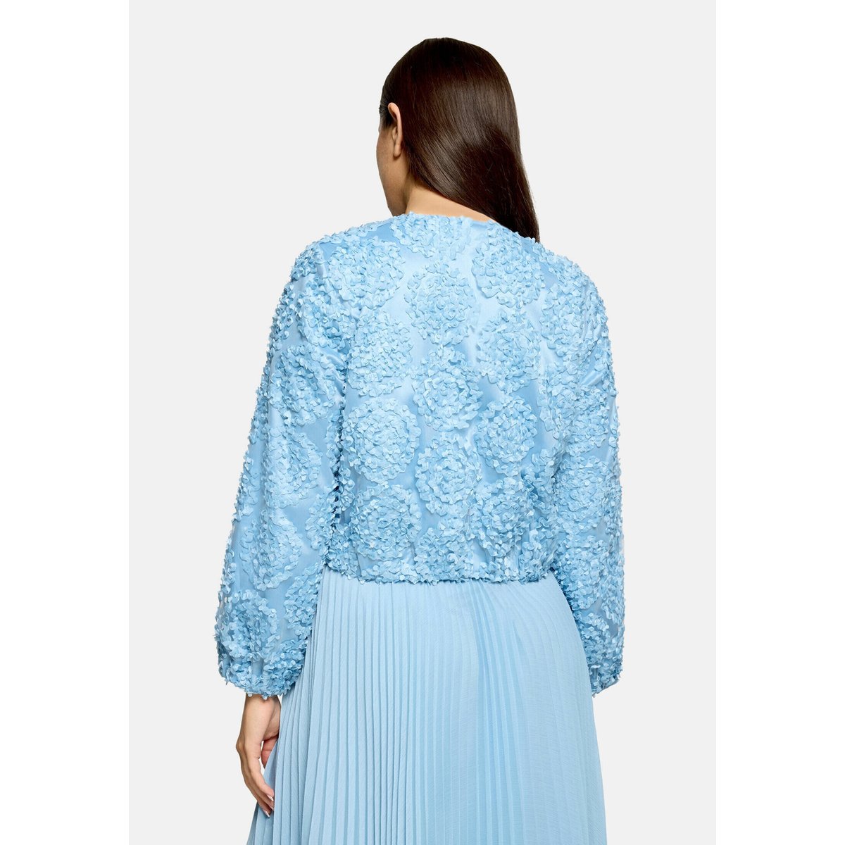 Blouson à fermeture zippée soft sky, VERA MONT