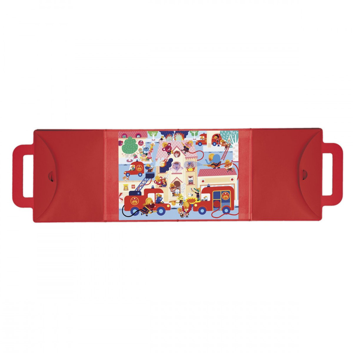 Puzzle Magnéti'puzzle Pompiers 36 Pcs couleur unique, JANOD