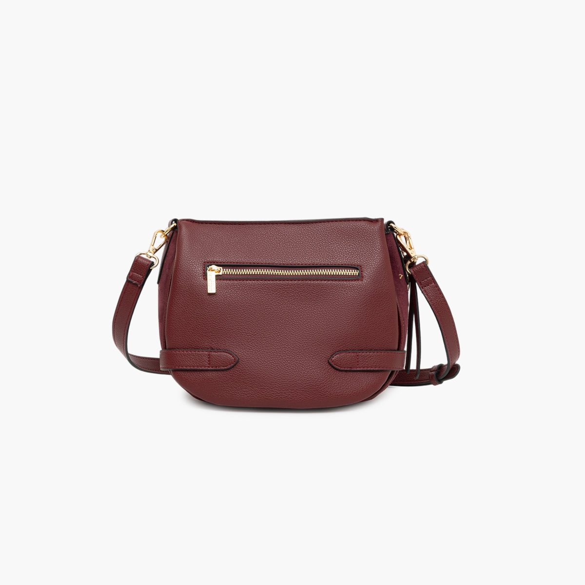 Sac multi poches Tobi bordeaux,doré, LOLLIPOPS