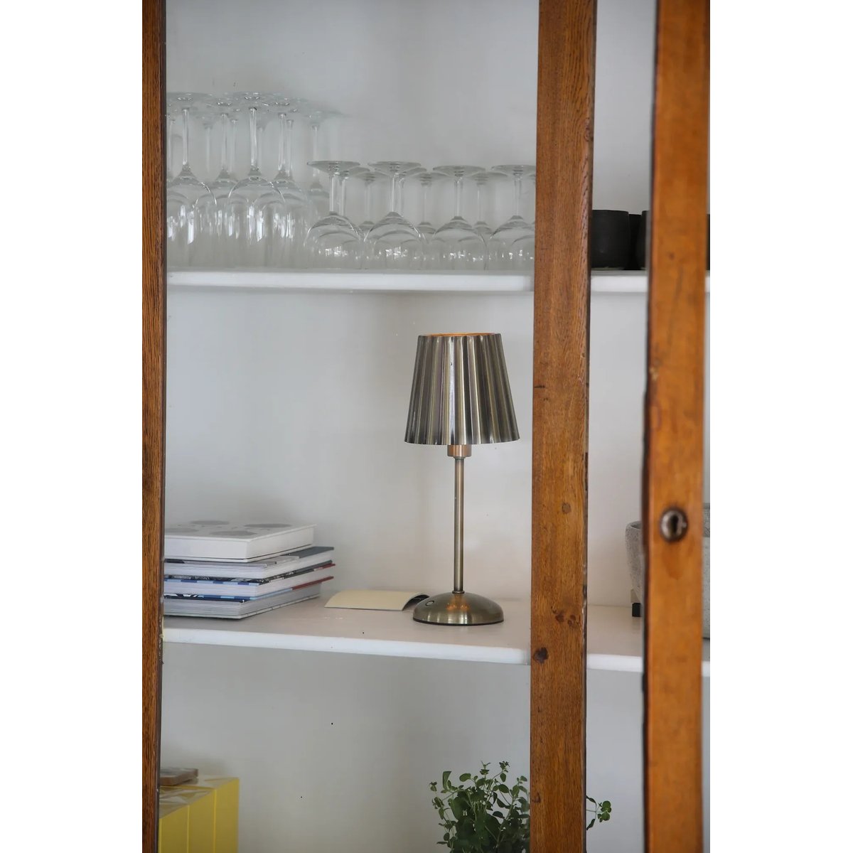 Lampe de table rechargeable en métal CELIA or, MARKSLOJD