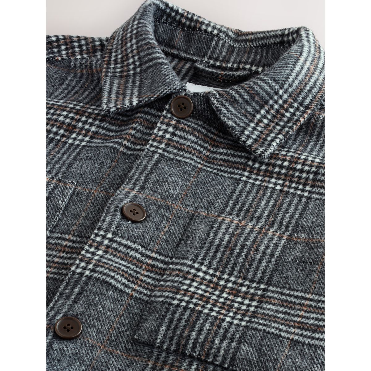 Veste à carreaux gris, NEXT