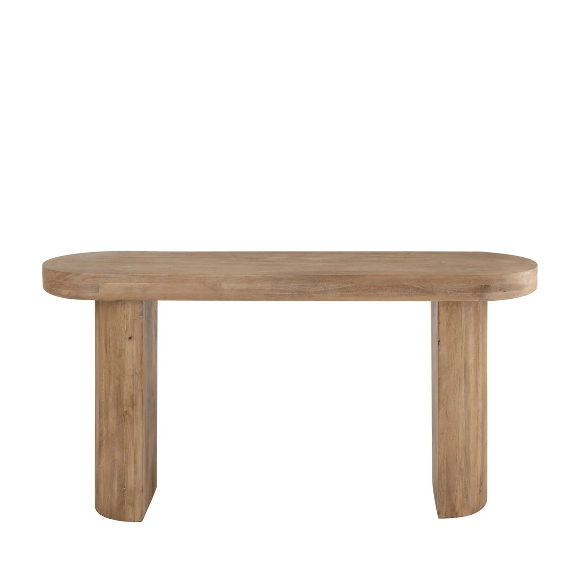 Console en manguier massif L152 - MAHE bois clair, HELLIN, DEPUIS 1862