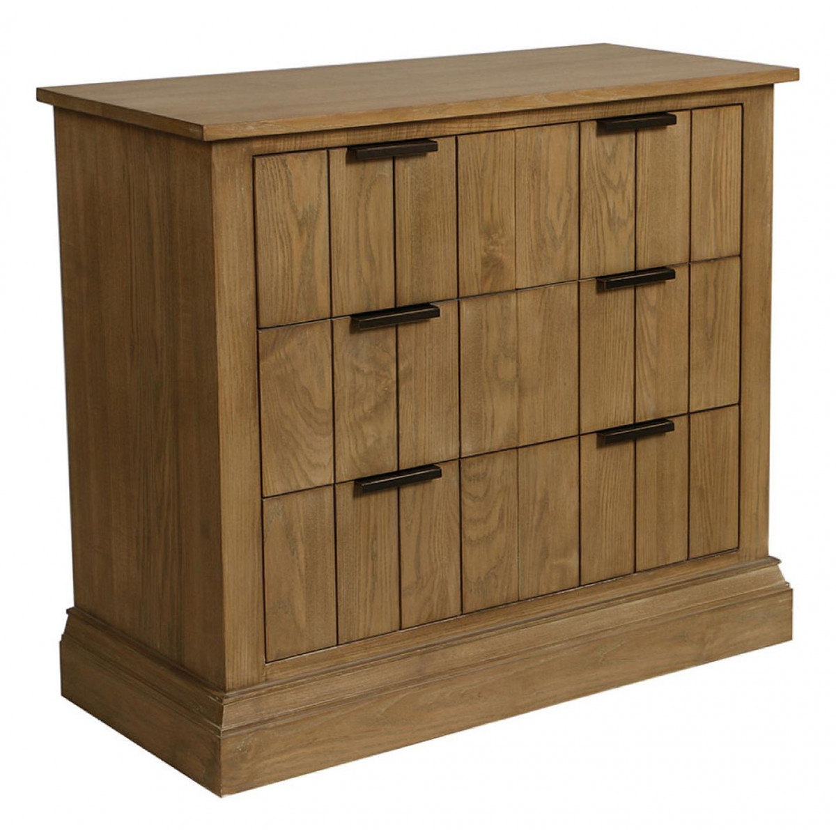 Commode 3 tiroirs - DEMEURE marron, INTERIOR'S