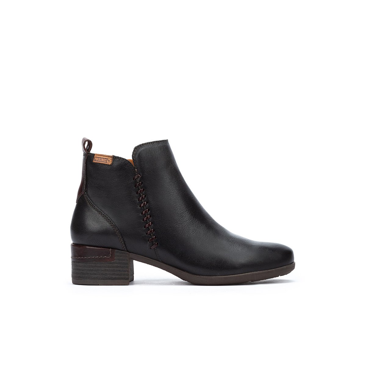 Bottines cuir Malaga black, PIKOLINOS