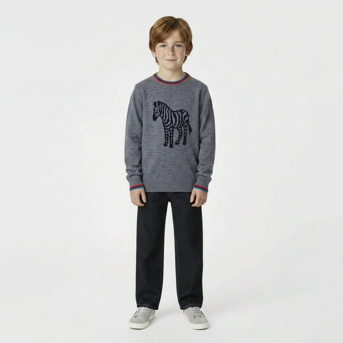 Pull - Très bon état gris, PAUL SMITH