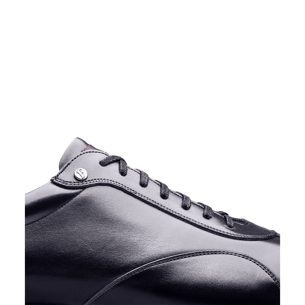 Sneakers cuir COPAN noir, FINSBURY