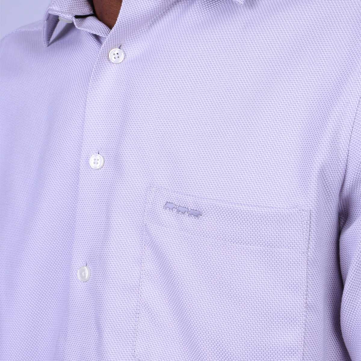 Chemise Helita Easy Care gris clair, MISE AU GREEN