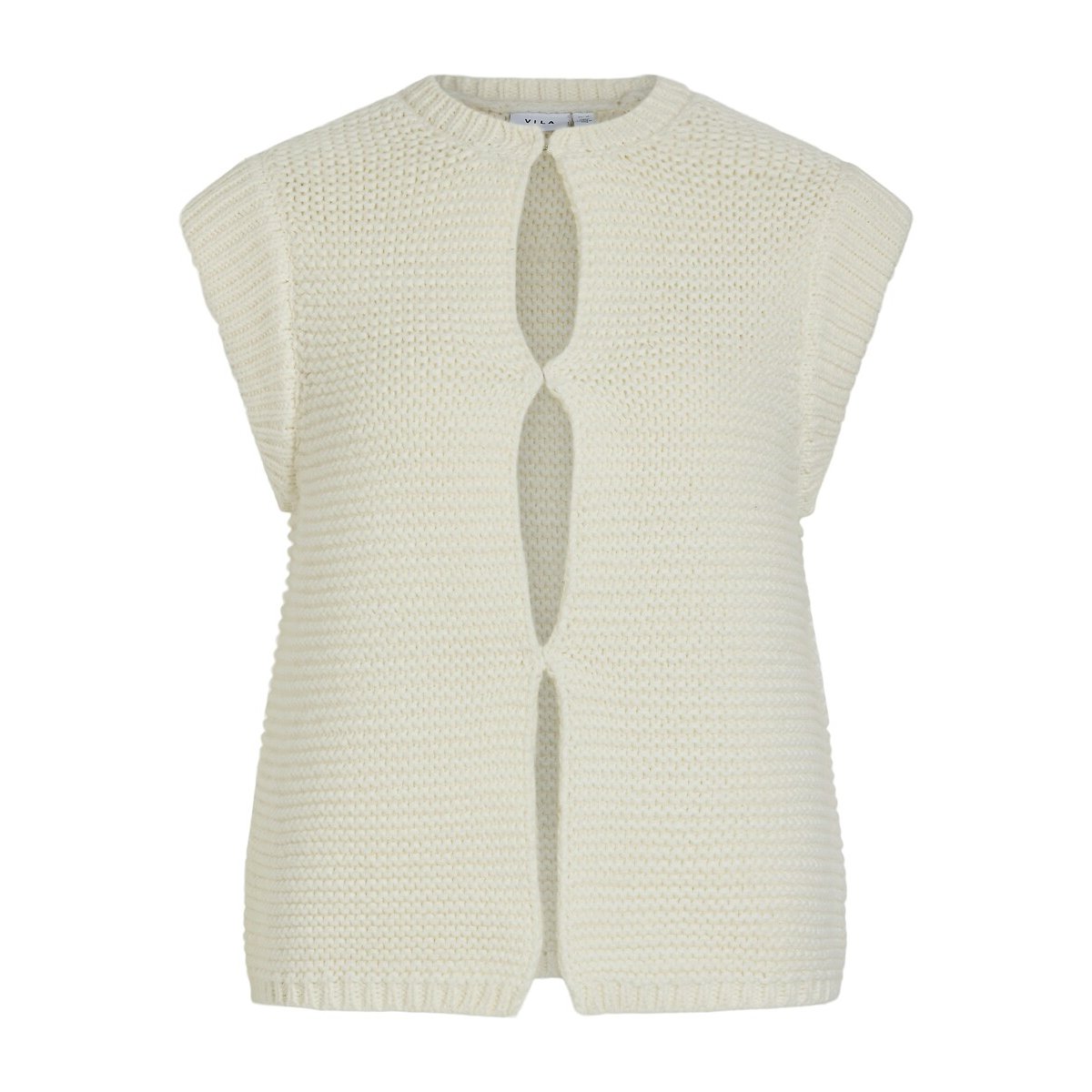 Gilet sans manches ecru, VILA